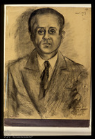 Photograph of: Portrait of Maksymilian Goldstein.