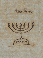 Photograph of: Paulus Aemilius' Kabbalistic Miscellany : Fol. 211v, detail.