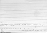 Photograph of: Ex libris of Hebrew Teachers College, Brookline, Mass : Field documentation.