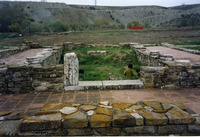 Photograph of: Two synagogues in Stobi.