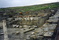 Photograph of: Two synagogues in Stobi.