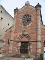 Photograph of: Synagogue in Obernai.