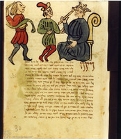 Photograph of: Milan Munich Meshal ha-Kadmoni : Fol. 8.