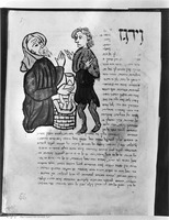 Photograph of: Milan Munich Meshal ha-Kadmoni : Fol. 49v.