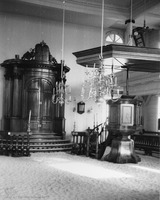 Photograph of: Neveh Shalom Synagogue in Paramaribo : interior.
