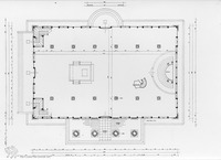 Photograph of: Neveh Shalom Synagogue in Paramaribo : Measured drawings.