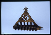 Photograph of: Hanukkah lamp.