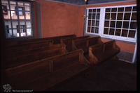 Photograph of: Women's gallery, Synagogue in Mondovi : Interior.