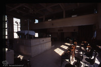 Photograph of: Interior, Heikhal Natanel Synagogue in Haifa, Israel/Eretz Israel : Interior.