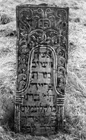 Photograph of: Jewish Cemetery in Lespezi : Tombstone.