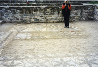 Photograph of: Two synagogues in Stobi.