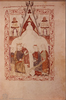 Photograph of: Hispano Moresque Haggadah : Fol. 63v.