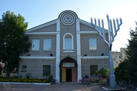 Photograph of: "Freid" Jewish community in Birobidzhan, Russia.