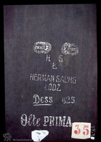 Photograph of: Torah Ark curtain.