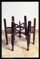 Photograph of: Folding stand.