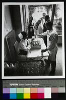 Joint Distribution Committee Activities in Iran: Milk distribution at the Jewish community hospital in Teheran.