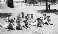 ביה"ס ממ"ד בלביא- שיעור התעמלות.