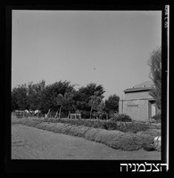 רסקו, הנחת אבן פינה, כפר הנוער נווה הדסה.