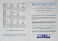 Shinui Election Report.