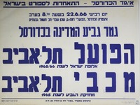 גמר גביע המדינה בכדורסל - הפועל תל אביב - מכבי תל אביב.