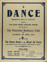 A Dance - [at] The Palestine Railways Club.