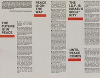 The future is in peace.