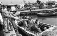 Lebanse rescued bu Israel Coast Guard, sent home.