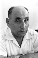 Isser Harel former CO of the Mossad.