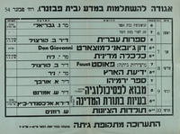 אגודה להשתלמות במדע.