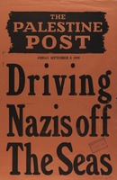 The Palestine Post - driving Nazis off the seas – הספרייה הלאומית