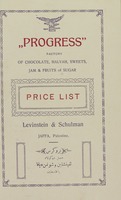 PROGRESS - PRICE LIST.