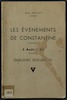 Les Evénements de Constantine, 5 août 1934 : quelques documents / Eugène Vallet.