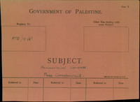 Archaeological congress press correspondents.