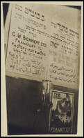 Poster der C.W Bohnert LTD, Frankfurt am Main, Factory for electric lighting articles.
