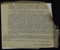 A document singed by the Public Relations Committee.