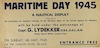 MARITIME DAY 1945 - A NAUTICAL DISPLAY – הספרייה הלאומית