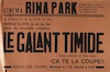Cinema Rina Park - Le Galant Timide – הספרייה הלאומית