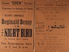THE NIGHT BIRD – הספרייה הלאומית