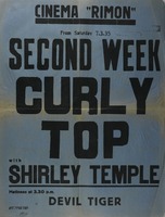 Cinema Rimon - Second week - Curly Top – הספרייה הלאומית