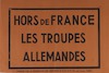 Hors de France - les troupes allemandes – הספרייה הלאומית
