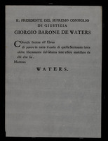 Il presidente del Supremo Consiglio di Giustizia.