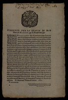 Vincenzo per la gratia di Dio duca di Mantova e di Monferrato, etc.