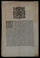 Desiderando l'Ecc[ellentissi]mo Sig[nore] Nostro Il Sig[nore] Duca di Mantova .