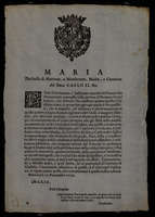 Maria Duchessa di Mantoua, e Monferrato, Madre, e Curatrice del Duca CARLO II. &c.
