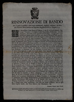 Rinnovazione di bando.
