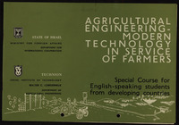 Agricultural Engineering - Special Course in English for students from Developing Countries.