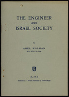 Technion Pamphlet Series.