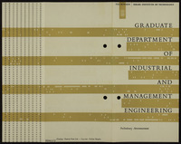 Graduate Department of Industrial and Management Engineering.