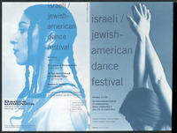 Program - 'Israeli/Jewish-American Dance Festival'.