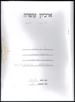 פרוטוקולים ותכתובות בנושאי פנים, בנייה ופיתוח.